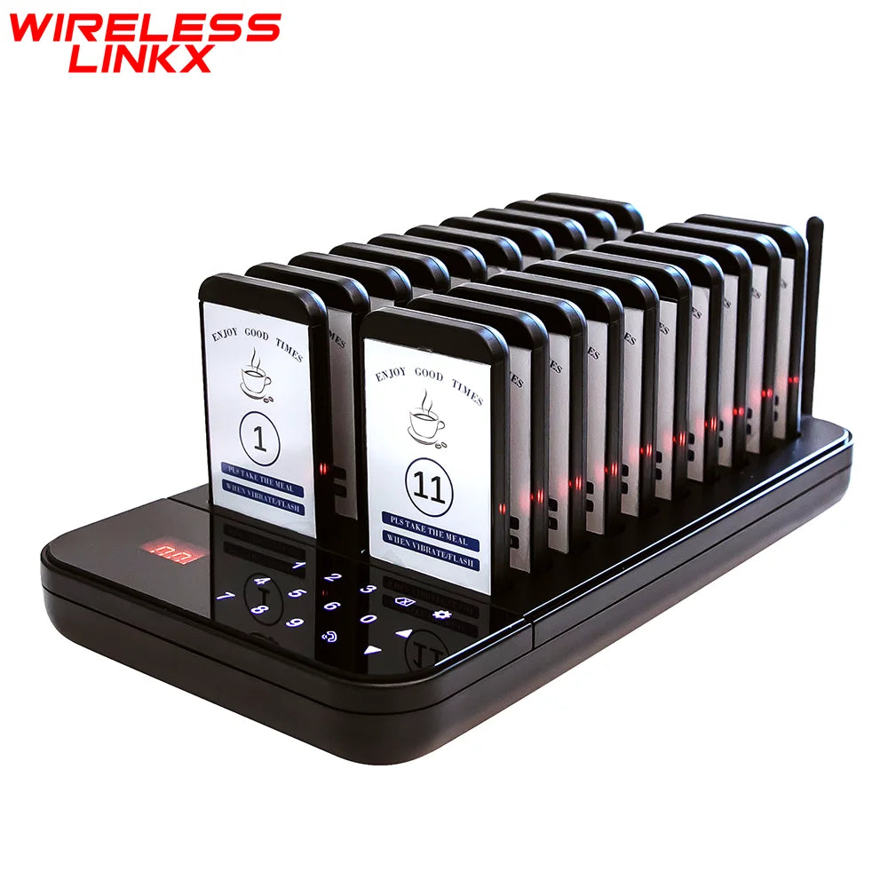 Order Pickup Pager for Cafés and Pastry Shops