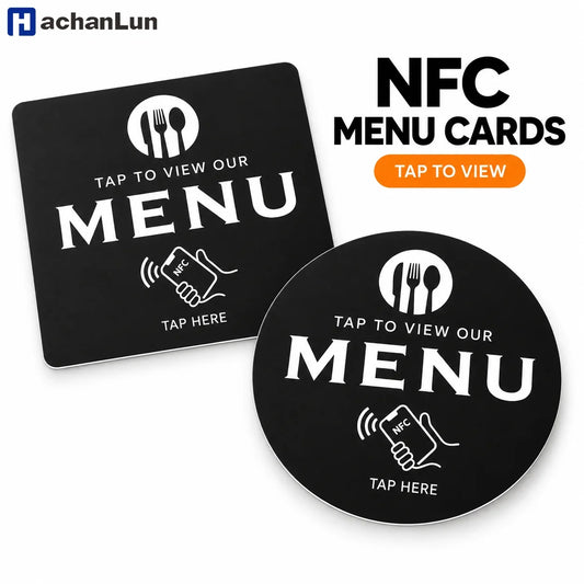 Programmable NFC review sticker