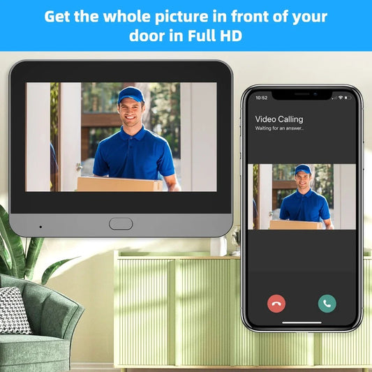 Smart door viewer camera - photo 1