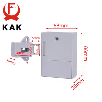Invisible RFID lock – kit contents