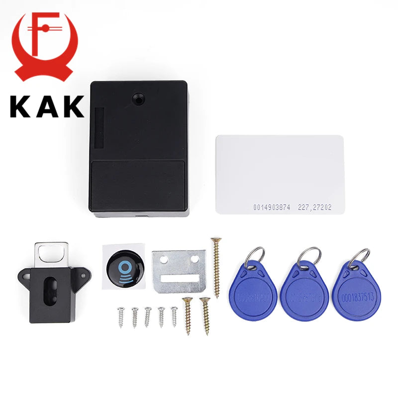 Invisible RFID lock – locker mounting
