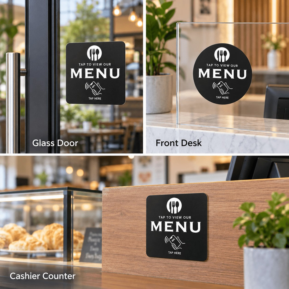 NFC215 programmable Google review card
