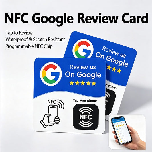 NFC Google review card