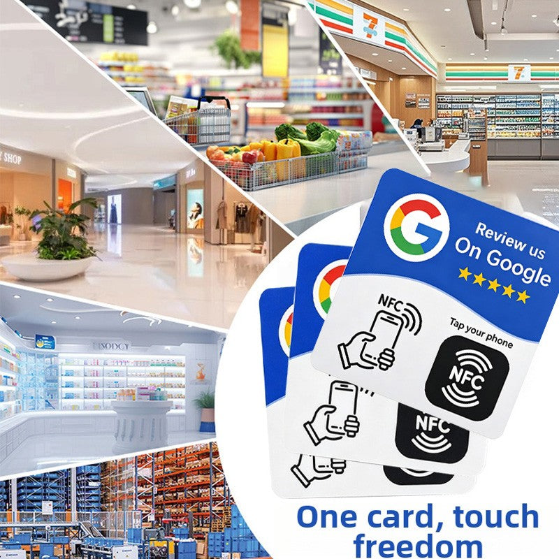 NFC Google review card