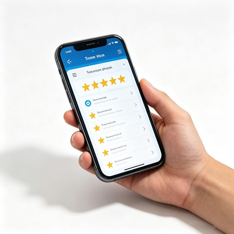 NFC Google review card