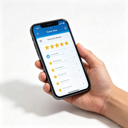 NFC Google review card