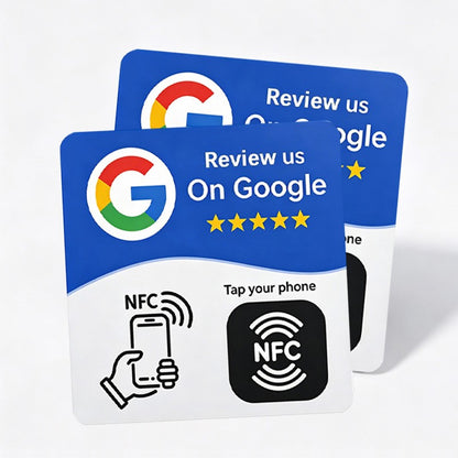NFC Google review card