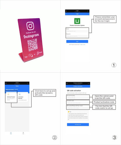 NFC social stand
