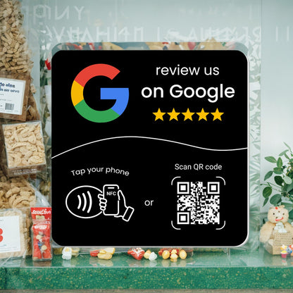 Multilingual NFC tag with dynamic QR