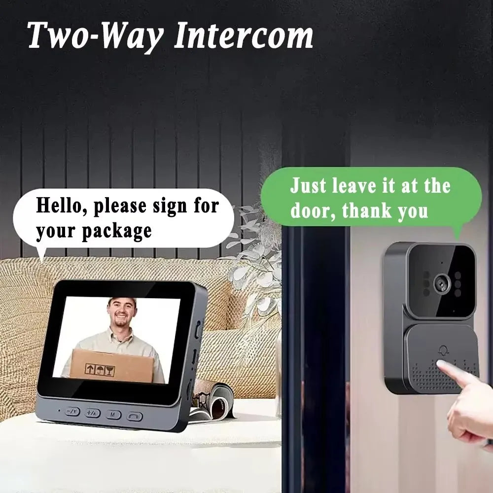 4G Smart Video Intercom with 4.3 inch Screen – HD Night Vision – photo 3