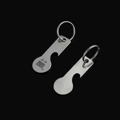 Personalized Engraved Bottle Opener Keychain – photo 2