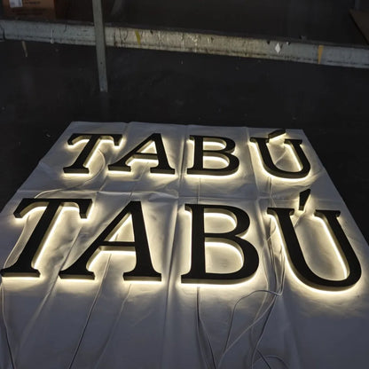 Custom LED Light Sign – Halo Letters – photo 3