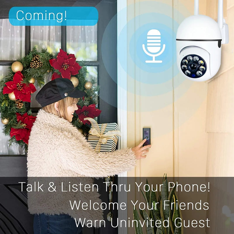 360° WiFi Security Camera 1080P – Night Vision, Remote Control – photo 3
