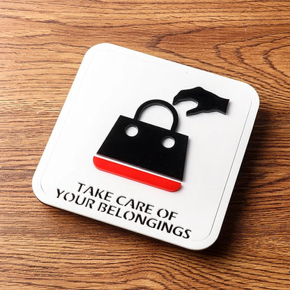Acrylic Sign – WiFi, No Smoking, CCTV – photo 2
