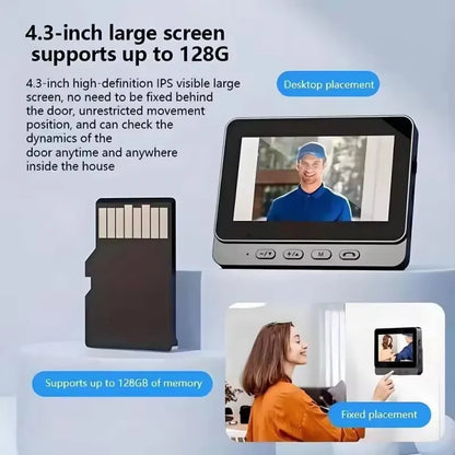 4G smart video intercom – HD night vision