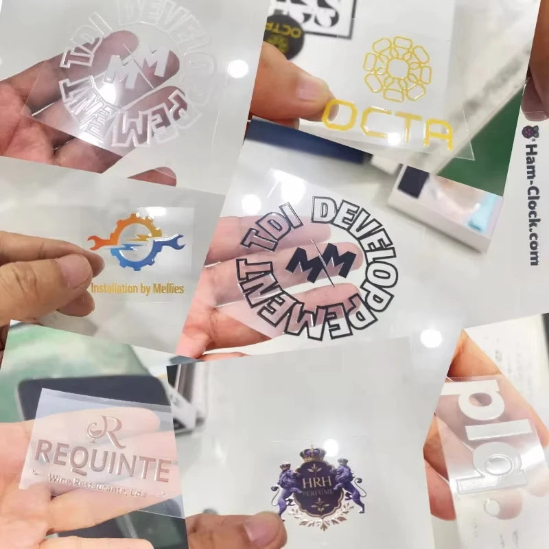 Pegatinas UV DTF personalizadas – 50 unidades
