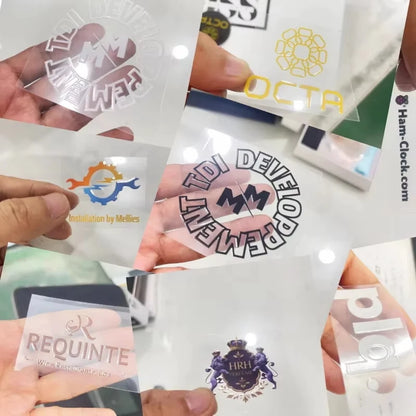 Pegatinas UV DTF personalizadas – 50 unidades