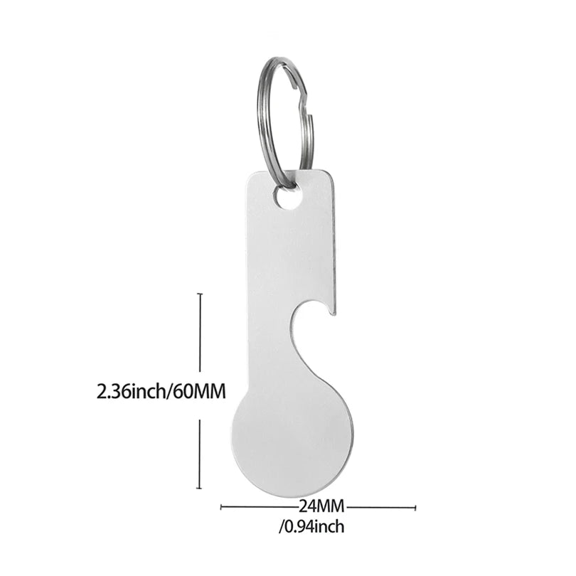 Personalized Engraved Bottle Opener Keychain – photo 3