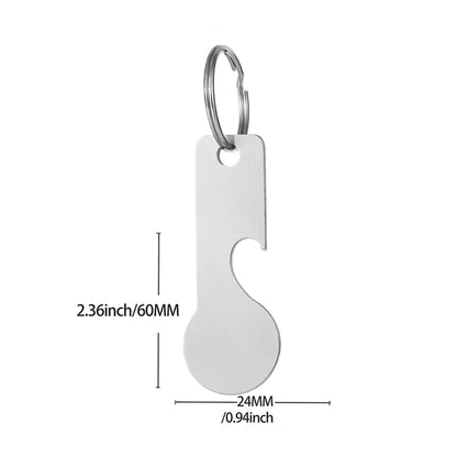 Personalized Engraved Bottle Opener Keychain – photo 3