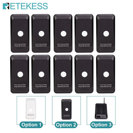Spare Pager for RETEKESS TD157 System, Extra Receiver