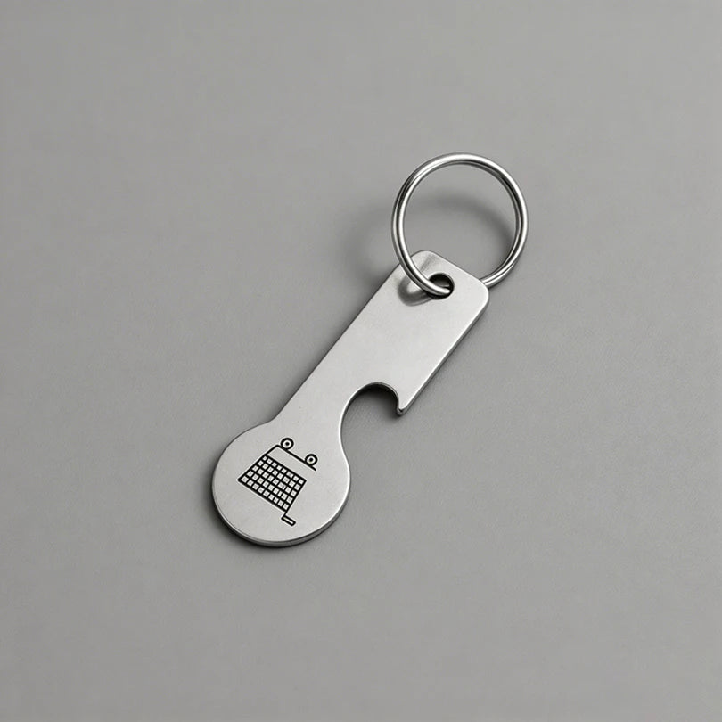 Personalized Engraved Bottle Opener Keychain – photo 4