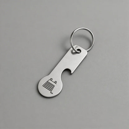 Personalized Engraved Bottle Opener Keychain – photo 4