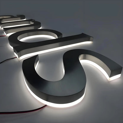 Custom LED Light Sign – Halo Letters – photo 2
