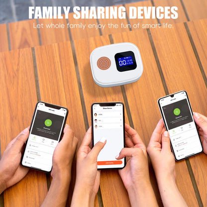 WiFi waiter call button with display – app alerts for hotels and restaurants