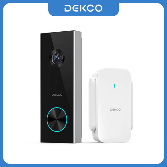 WiFi Doorbell with AI Person Detection – Alexa Compatible