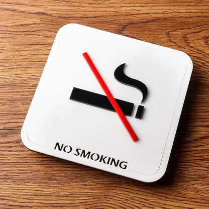Acrylic Sign – No Smoking