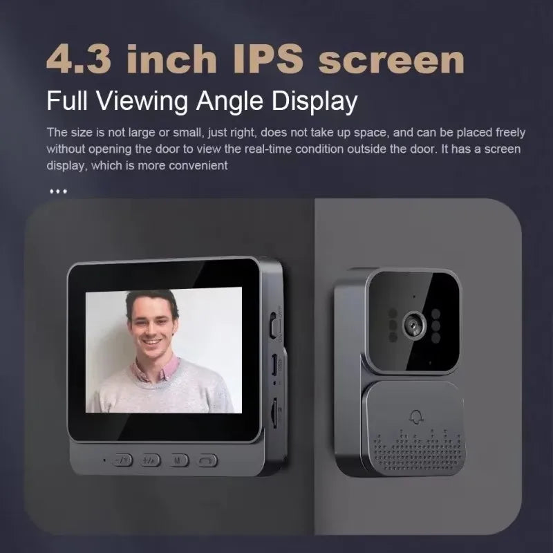 4G Smart Video Intercom with 4.3 inch Screen – HD Night Vision – photo 2