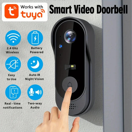 Smart 1080P WiFi Video Doorbell – App Control