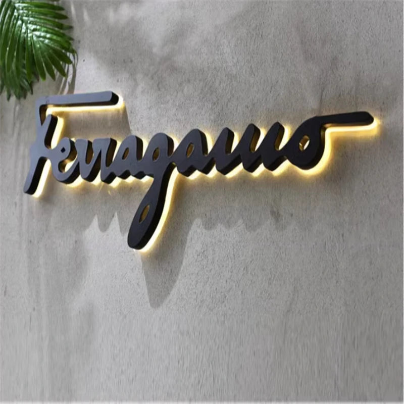Custom LED Light Sign – Halo Letters – photo 4