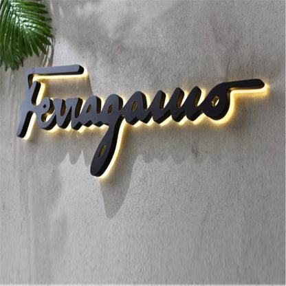 Custom LED Light Sign – Halo Letters – photo 4