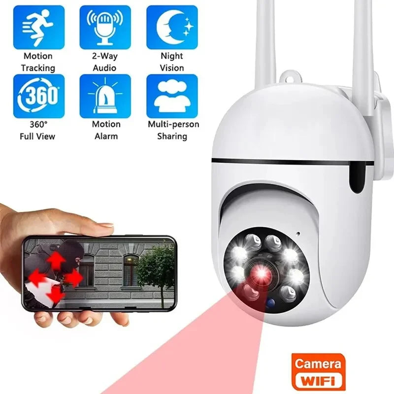 360 degree WiFi security camera – indoor mounting