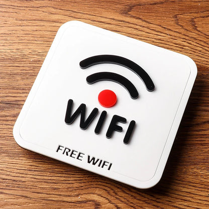 Acrylic Sign – Free WiFi