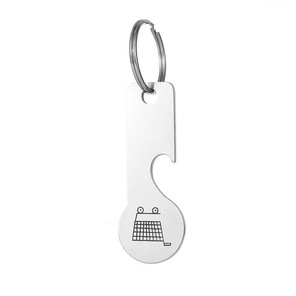 Personalized Engraved Bottle Opener Keychain – photo 10