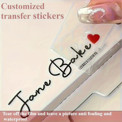 Pegatinas UV DTF personalizadas – 50 unidades