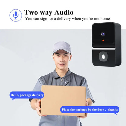 Wireless WiFi Video Doorbell with HD Camera – Night Vision, Voice Changer – photo 3